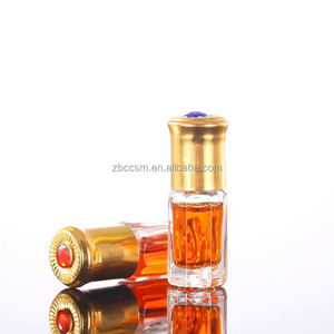 Venta Directa de Fábrica en Shandong, Botella de Perfume Octogonal de Vidrio de 3ml, 6ml, 12ml con <span class=keywords><strong>Rodillo</strong></span> y Tapa de Aluminio - Product Image 3