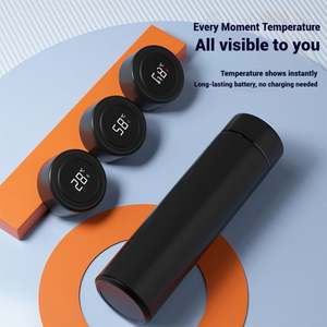 Botella Térmica de Acero Inoxidable Premium a Prueba de Fugas con Pantalla Inteligente para Oficina y Escuela - Product Image 3