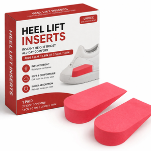 Semelles intérieures ajustables pour augmenter la hauteur, coussinets de talon en EVA, inserts de chaussures de 1 à 4 cm, semelles rehausseuses pour hommes et femmes - Product Image 6
