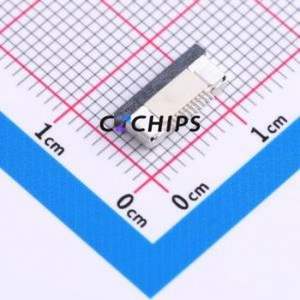 LW0520031-100R-001 FFC/FPC Connector SMD,P=0.5mm,Horizontal Mount Connector Drawer Type Top Contact 10P 0.5mm - Product Image 2