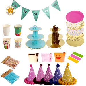 Birthday Party Cone Hat Paper Kids Birthday Party Hats Children Celebration Decorate