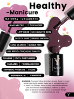 YOKEFELLOW vernis à ongles Gel UV OEM 6 pièces ensemble marque privée vernis émail 10ML Gel de couleur rose