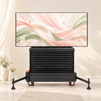Écran LED extérieur économique P5 sur roues, facile à déplacer, réutilisable, pour décoration de mariage, location pour événements.