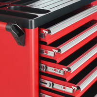GATmatic, armario con ruedas personalizable, 7 cajones, caja de herramientas general, juego de cajón de herramientas de garaje de metal, Kit de armario con cajones