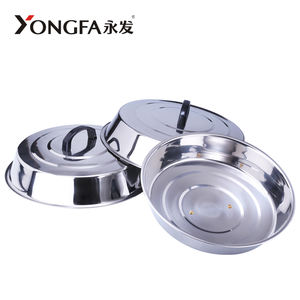 YongFa 2024 accessoires de cuisine outils en acier inoxydable non magnétique Extra épais grand couvercle de couvercle de <span class=keywords><strong>Pot</strong></span> 32-65 <span class=keywords><strong>cm</strong></span> de diamètre - Product Image 2