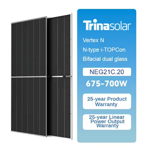 n 700w <b>Solar</b> Bifacial 700w 700watt 700wp 705W 710W 720W Power Supply for Commerical <b>Solar</b> System - Product Image 1