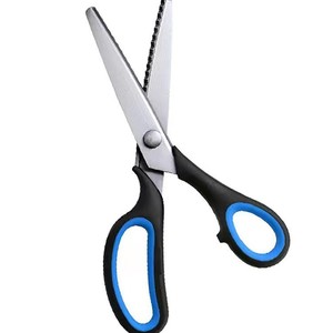 Professional <b>Pinking</b> Shears Heavy Duty Stainless Steel Blade Fabric Zigzag Cutting Scissors for Finishing Industrial Sewing <b>Tool</b> - Product Image 4