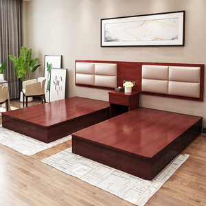 Set Camera da Letto per <span class=keywords><strong>Hotel</strong></span> di Alta Qualità, Moderno ed Economico, Arredamento per Camere d'Albergo - Product Image 5