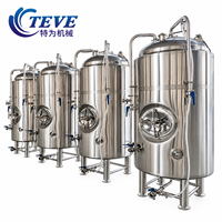 Cuve de Fermentation Conique Personnalisable TEVE 1000L 2000L 3000L en Acier Inoxydable SUS304 – Cuve de Stockage pour Brasserie, Vin et Bière