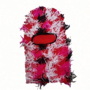 Knitted Camouflage Single Hole Head Cover Personalized Fashionable Wool <b>Hat</b> <b>for</b> Winter - Product Image 5