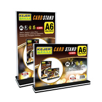 Support de carte A6 classique, directement de l'usine, avec base détachable, support de panneau de bienvenue A6