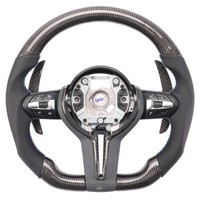 Volant de voiture sport en cuir pour BMW F11 F12 F30 F10 F15 F36 F20 F22 F25 F32 M3 M5 E46 E60 E70 E90 E91 E80