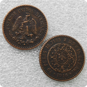 Monete Commemorative in Stile Antico da 2, 5, 10, 20 Centavos del Messico - Product Image 6