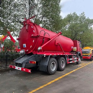 Camión Cisterna de Succión de Aguas Residuales Sinotruk HOWO 6X4 de 20000 Litros para Trabajo Pesado en Venta - Product Image 3