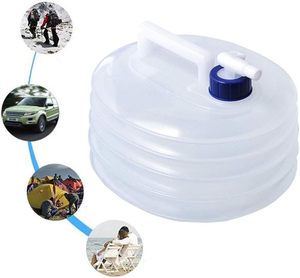 Venta al por Mayor de Botellas de Agua Plegables de 5L, 10L y 15L, Libres de BPA, Recipientes de Almacenamiento de Agua Plegables y Ligeras para Acampar al Aire Libre - Product Image 2