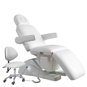 Hot Seller 3 Motoren Verstellbare Klinik Beauty Salon Stationär Komfortabler <span class=keywords><strong>Massage</strong></span> tisch Elektrisches Gesichts bett Kosmetik stuhl - Product Image 1