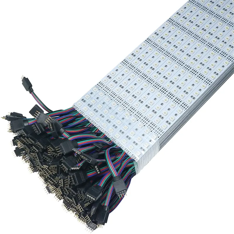 SMD 5050 Led Bar Lights 12V 60 Leds /M RGB IP20 Light Bar