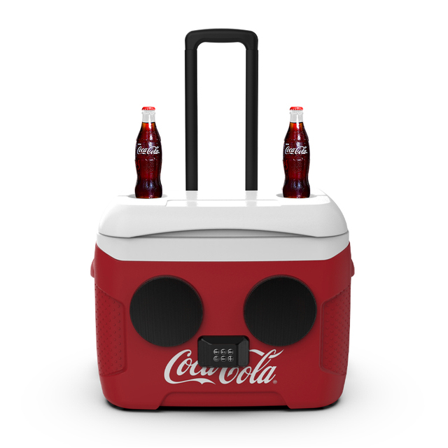 Direct Sales Rechargeable Built-in Portable Speakers Sound Equipment/amplifiers/speaker Trolley Coolers with Wheels