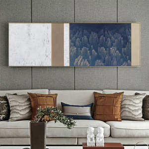 Lienzo de cuero con estampado de papel de arroz, lienzo texturizado para pared, arte decorativo para el hogar - Product Image 5