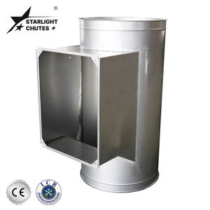 STARLIGHT CHUTES SC-GC-500/600 Goulotte de lavanderie et collecteur de déchets - Acier inoxydable SS304 Silencieux et hygiénique pour hôtels et spas de luxe - Product Image 2