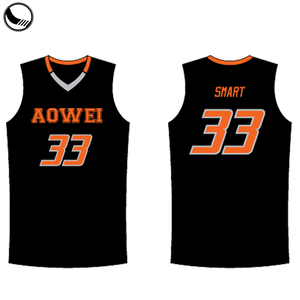 Basketball Trikot Beste Qualität Polyester <span class=keywords><strong>Plain</strong></span> Mesh Basketball Uniform - Product Image 4