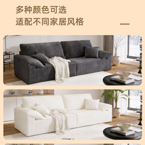 <b>Convertible</b> <b>Sofa</b> <b>Bed</b> L-Shaped Foam Filling Flocking Fabric For Small Spaces Rental Apartments Mobile Storage - Product Image 3