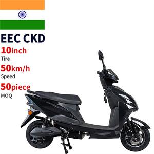 CKD SKD 10 pouces moto électrique <span class=keywords><strong>scooter</strong></span> adulte 600/800W 50 km/h vitesse cool style moto électrique société pour l'inde - Product Image 1