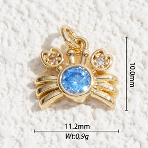 Copper Alloy Animal Charms Enamel Pendant DIY Jewelry Accessories Unisex Fashion Pendants - Product Image 4