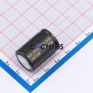 ตัวเก็บประจุแบบอิเล็กโทรไลต์อะลูมิเนียมแบบ Through-Hole รุ่น DGA250M227N255S1AA ขนาด D18xL25 มม. 220uF 20% 250V 7.5 มม. - Product Image 2