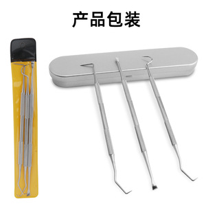 Stainless Steel Dental Tool Set For Pets 16Pcs Manual Oral Cleaning Instruments Class I Yangjiang Origin - Product Image 4