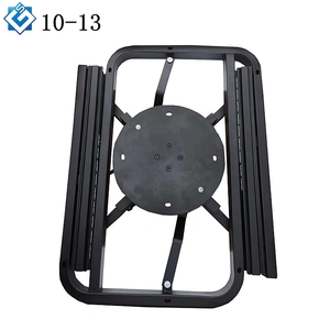 Mécanisme avec papillons faisant <span class=keywords><strong>table</strong></span> carrée, multifonctionnel, meuble de maison, <span class=keywords><strong>table</strong></span> carrée, conversion en <span class=keywords><strong>table</strong></span> ronde, cadre d'extension <span class=keywords><strong>pliable</strong></span> - Product Image 1