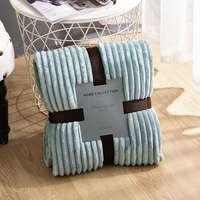 Couvertures d'hiver en flanelle pour lits, plaids doux et moelleux en polaire corail et fausse fourrure, couvre-lits et housses de canapé