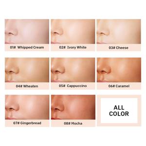 DEROL DR007 Base de Maquillaje Líquida 8 Colores Corrector Iluminador Cosméticos para Mujer Base para Piel Oscura - Product Image 3