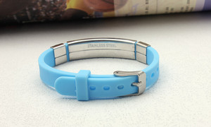 Bracelet en silicone pour adulte, joyeux anniversaire, bracelet arc-en-ciel pour fête à thème - Product Image 4