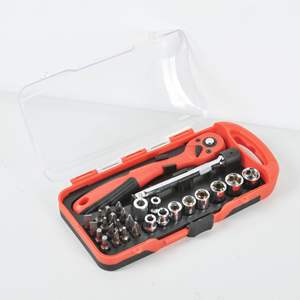 Juego de Llaves de Trinquete Lixin Tools, 28 Piezas, Métricas, Accionamiento Manual de 14 mm, Mordazas Suaves, Uso Doméstico - Product Image 5