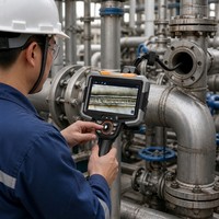 Endoscope industriel |   Articulation électrique |   Écran tactile HD 5,7 pouces 1080P 2MP |   Détection automatique des défauts |   360 ° /210 ° |   IP67