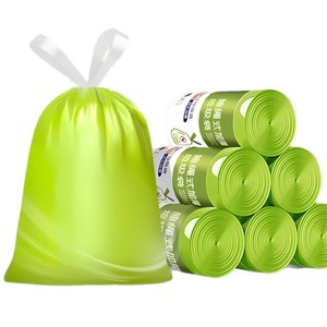 Bolsas de basura repelentes de mosquitos Mugwort, bolsas de limpieza de cocina con cordón de grosor medio, resistentes y duraderas, no se rasgan fácilmente - Product Image 3