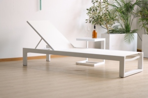 Muebles de restaurante marco de aluminio moderno barato muebles de resort tumbonas de <span class=keywords><strong>playa</strong></span> piscina tumbonas Tumbona - Product Image 6