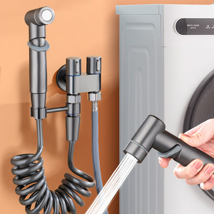 Manufacturer Direct Custom Black Handheld <strong>Toilet</strong> <strong>Bidet</strong> Faucet Set High-Pressure <strong>Bidet</strong> <strong>Sprayer</strong> for Bathroom Use - Product Image 4