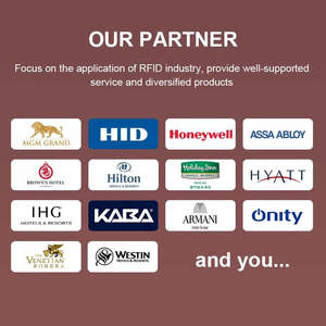 Smart Hotel Key Card EV1 2K ISO 14443A RFID Sistema de control de acceso 13,56 MHz PVC Metal Código QR Control de acceso en blanco Llave de seguridad - Product Image 5