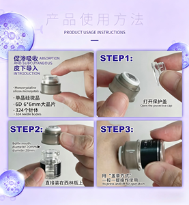 Testina di introduzione microcristallina 6D con flacone, punta di ricambio <span class=keywords><strong>per</strong></span> l'assorbimento dell'essenza cutanea, accessori <span class=keywords><strong>per</strong></span> macchine di bellezza - Product Image 6