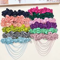 Épaulettes florales à sequins scintillants avec pompon en cristal, patch floral 3D en tissu pour vestes en jean personnalisées et tenues de soirée