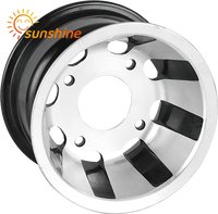 Fabrication chinoise de jantes en acier pour ATV, jantes robustes pour tout-terrain, jantes de buggy de plage, jantes de remplacement durables pour quad