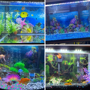 Verschiedene Größen <span class=keywords><strong>Aquarium</strong></span> Hintergrund <span class=keywords><strong>Poster</strong></span> Doppelseiten <span class=keywords><strong>Aquarium</strong></span> Hintergrund Dekoration Papier - Product Image 4