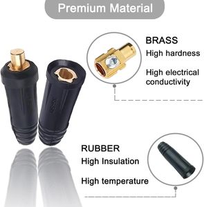 उवेल्ड हॉट सेल वेल्डिंग केबल संयुक्त त्वरित कनेक्टर वेल्डिंग केबल त्वरित कनेक्टर महिला कनेक्टर वेल्डर सहायक उपकरण - Product Image 3