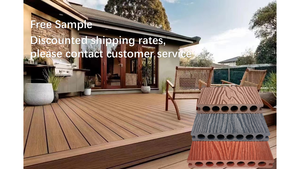 Contempo WPC <span class=keywords><strong>Decking</strong></span> per pavimenti esterni giardino paesaggistico piscina ponte impermeabile a prova di umidità per il cortile spazi esterni - Product Image 4