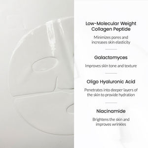 Hot OEM Custom Private Label Korean Bio Collagen Real Deep Face Mask Sheet máscaras faciales para dormir hidratante antiarrugas - Product Image 5