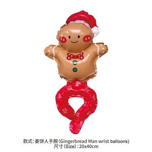Kerst Pols Ballon Kerst Hoofdband Ballon Kinderen Speelgoed Santa Claus Aluminium Film Ballon - Product Image 3