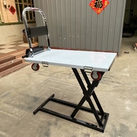 Chariot élévateur à ciseaux électrique pour chargement et déchargement de fourgons, plateforme de levage hydraulique pour camions à plateau – Offre Spéciale