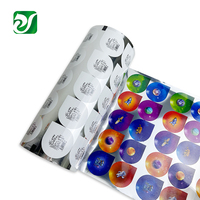 Film d'emballage imprimé double face pour bonbons, chocolats, coupelles blister, film en rouleau personnalisé en papier et plastique